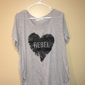 Maurices Soft Grey T-shirt